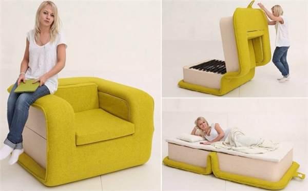 Special Folding Sofa Bed Designed by Russian Designer Elena Sidorova